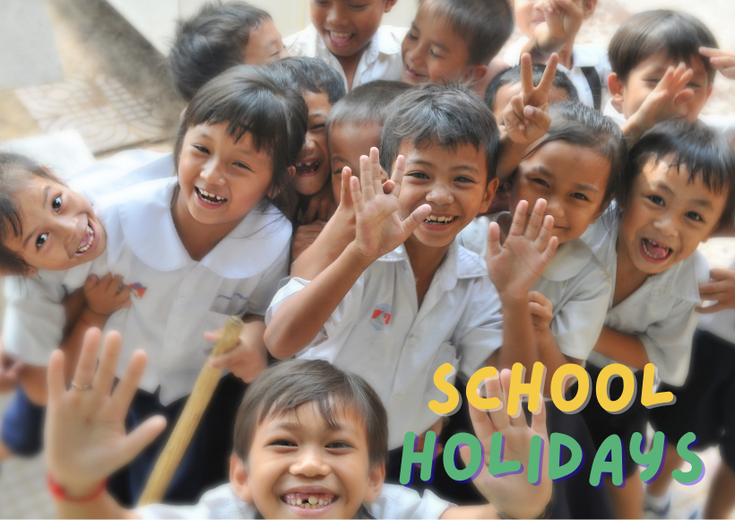 school holidays