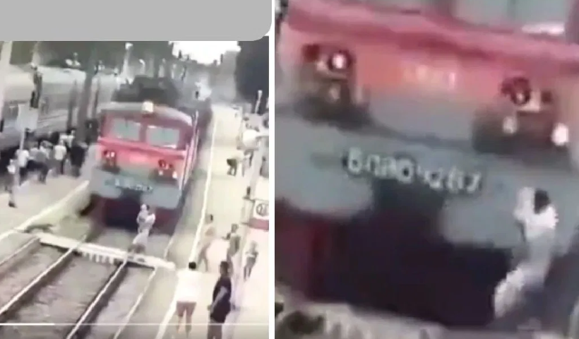 train accident viral