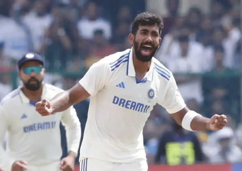 Bumrah at top
