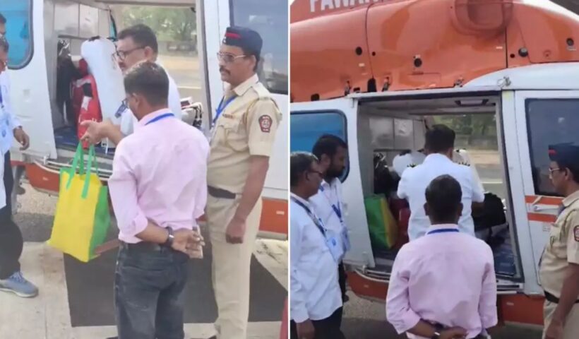 Amit Shah Helicopter Checked