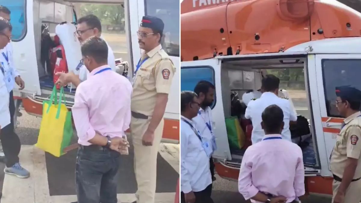 Amit Shah Helicopter Checked