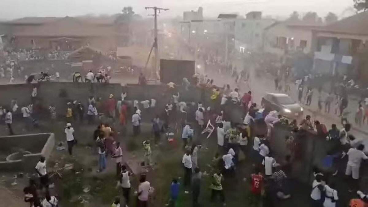 Clashes At Football Match