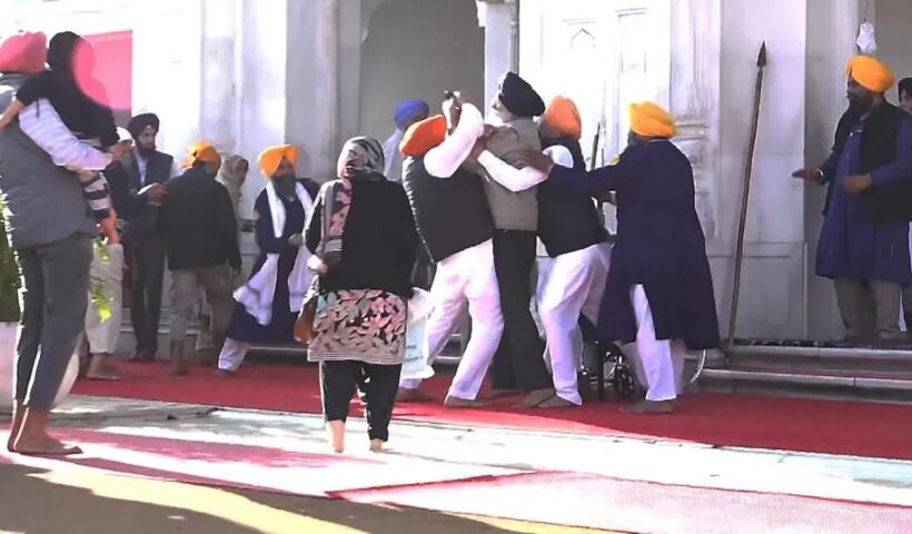 Firing At Golden Temple Premises
