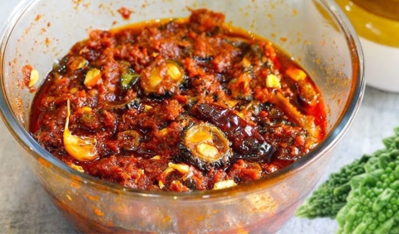 Bitter gourd pickle
