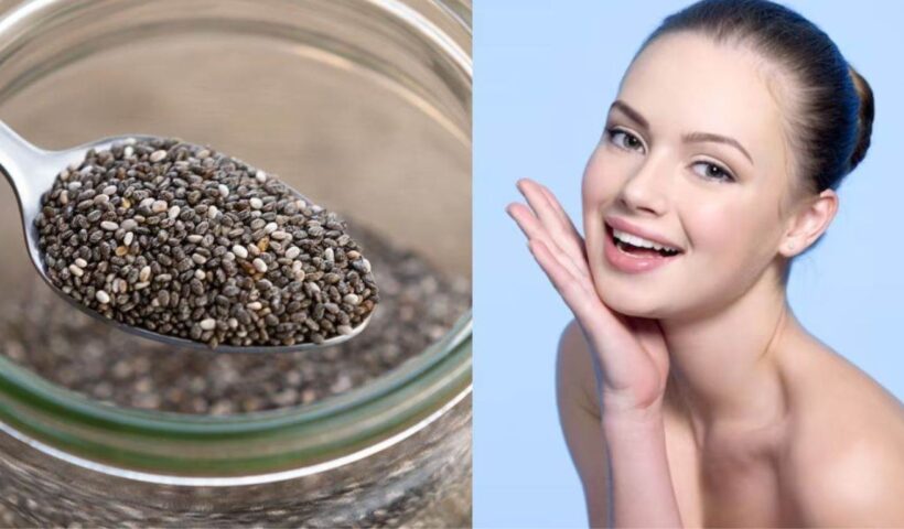 Chia seeds face pack