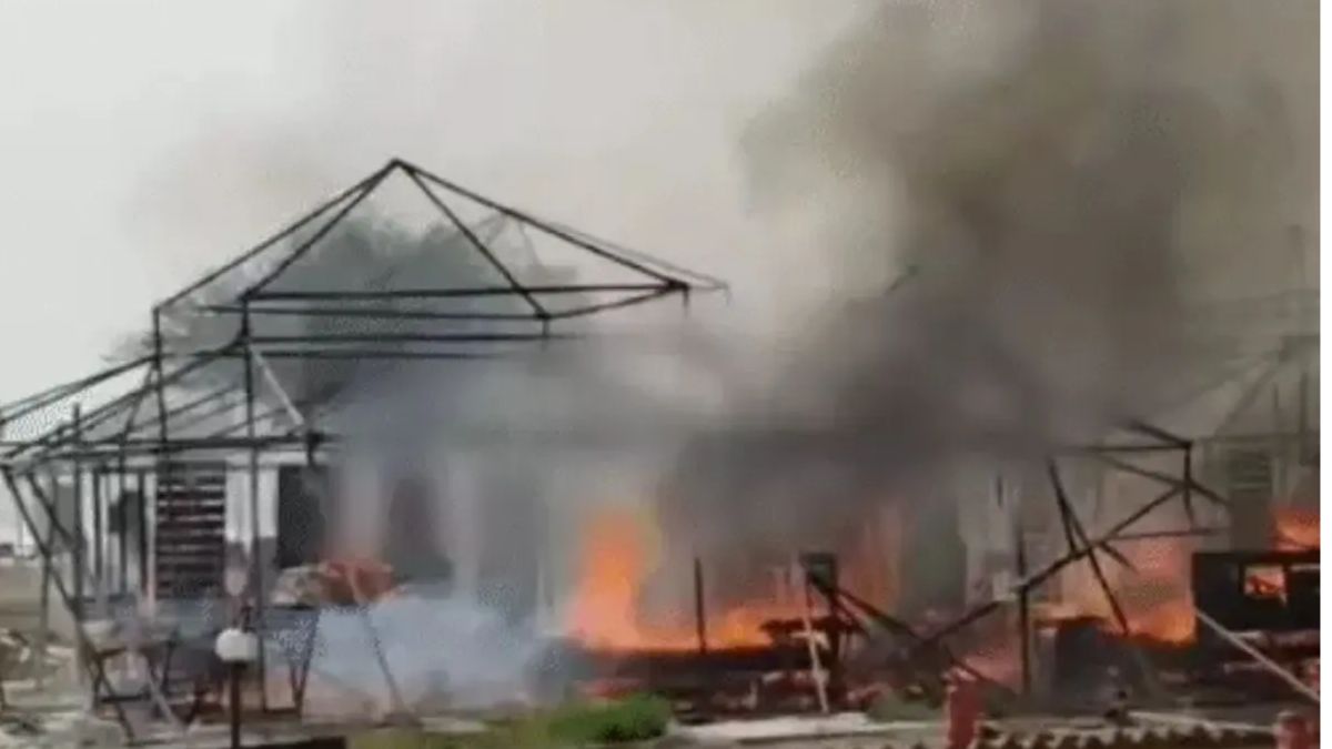 Maha Kumbh Mela fire Accident