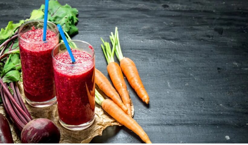 Carrot And Beetroot Juice