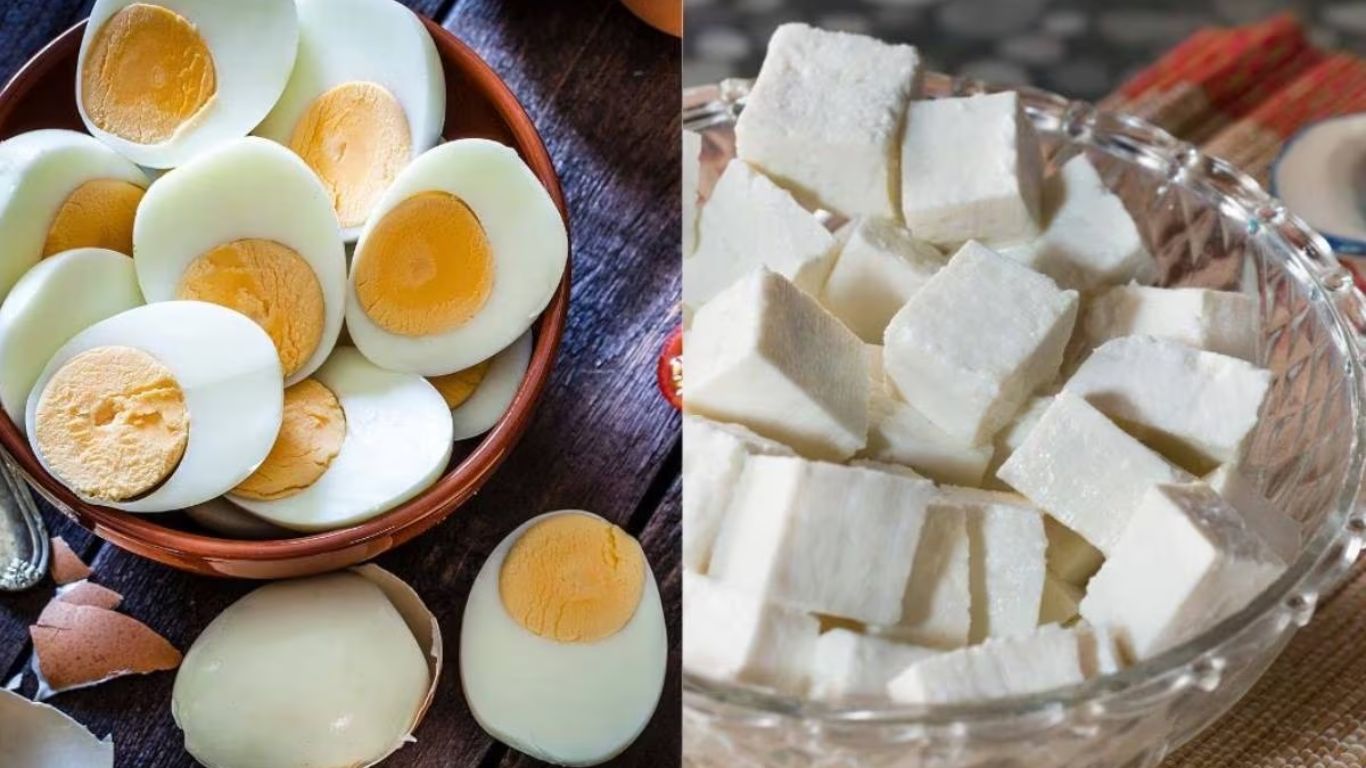 Eggs vs Paneer