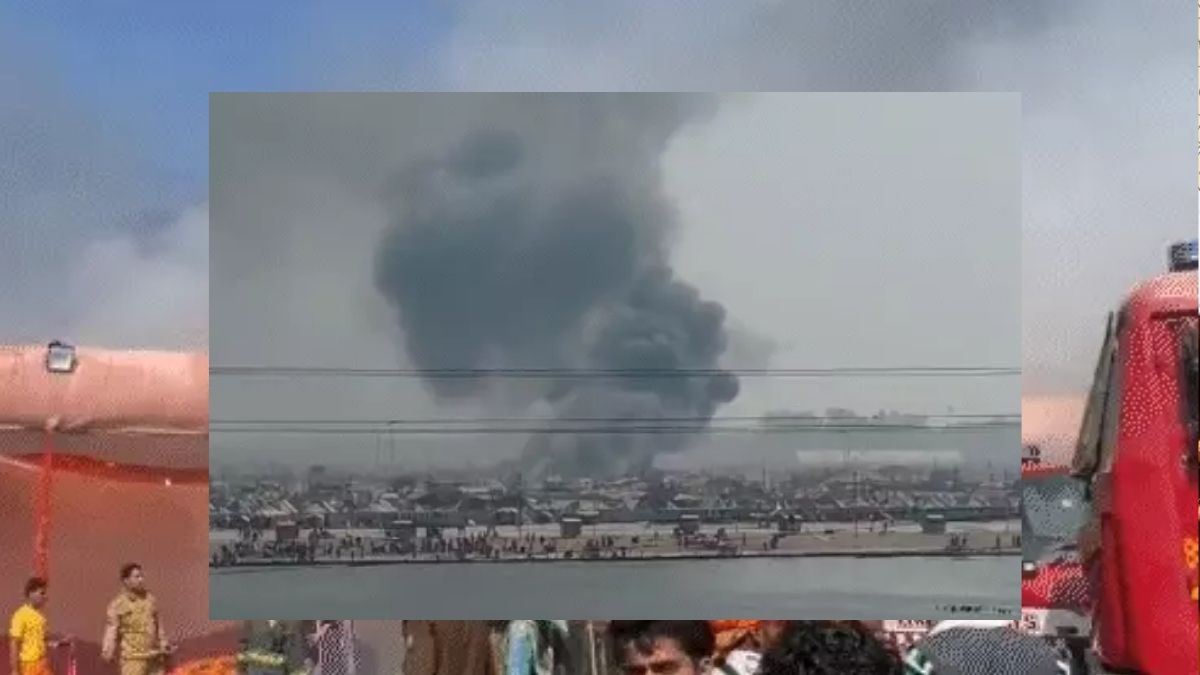 Fire Accident in Maha kumbh