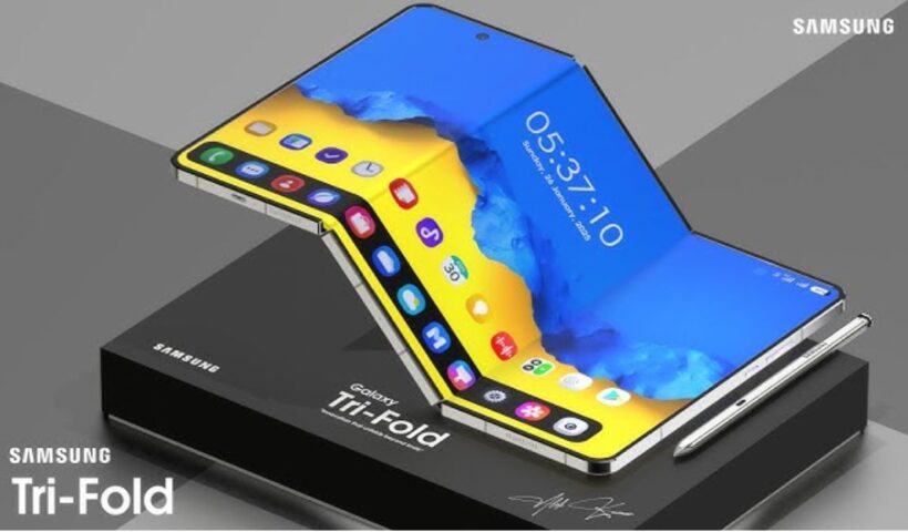Samsung tri-fold phone