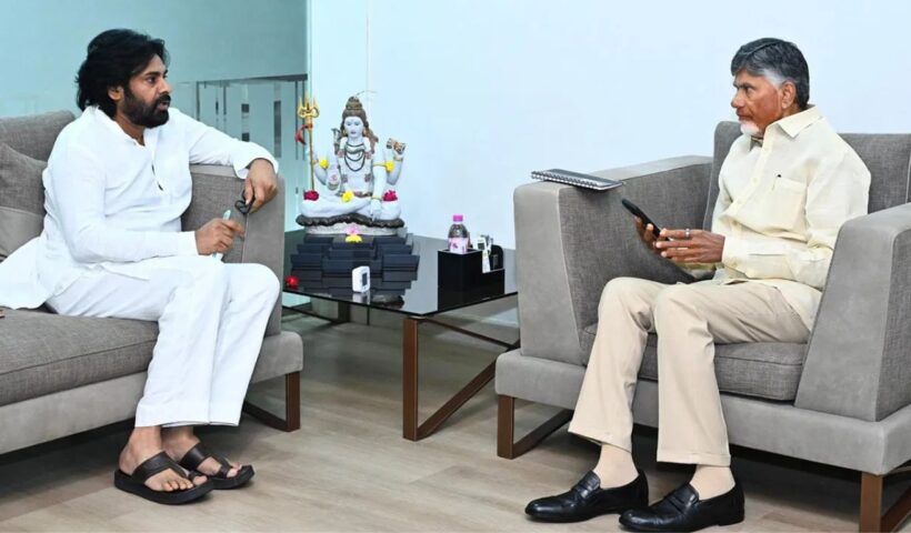 Chandrababu and Pawan Kalyan