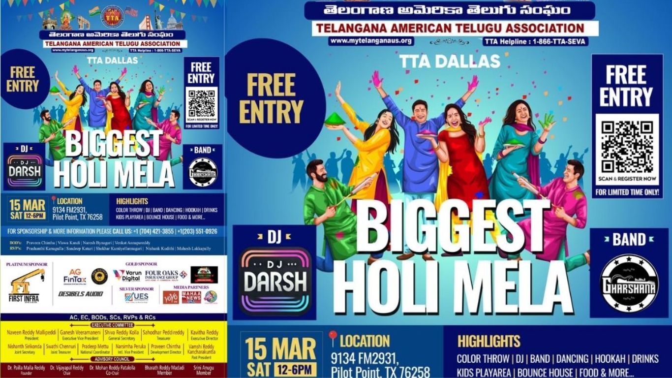 TTA Holi Celebrations