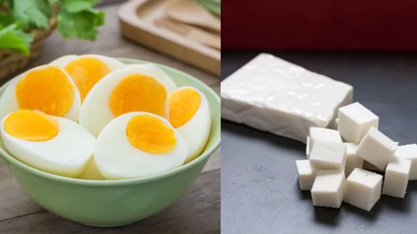 Eggs vs Paneer