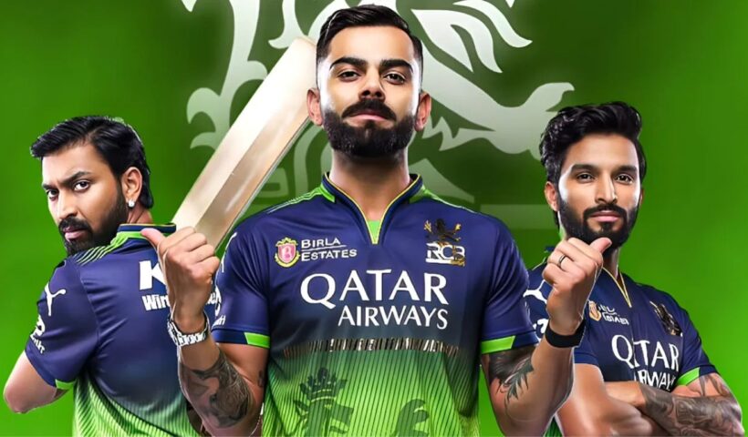 RCB in Green Jersey