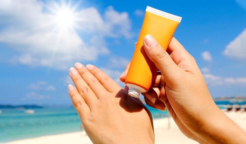 Sunscreen In Summer