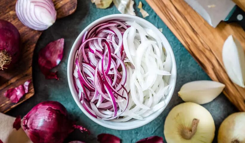 White Onion Vs Red Onion