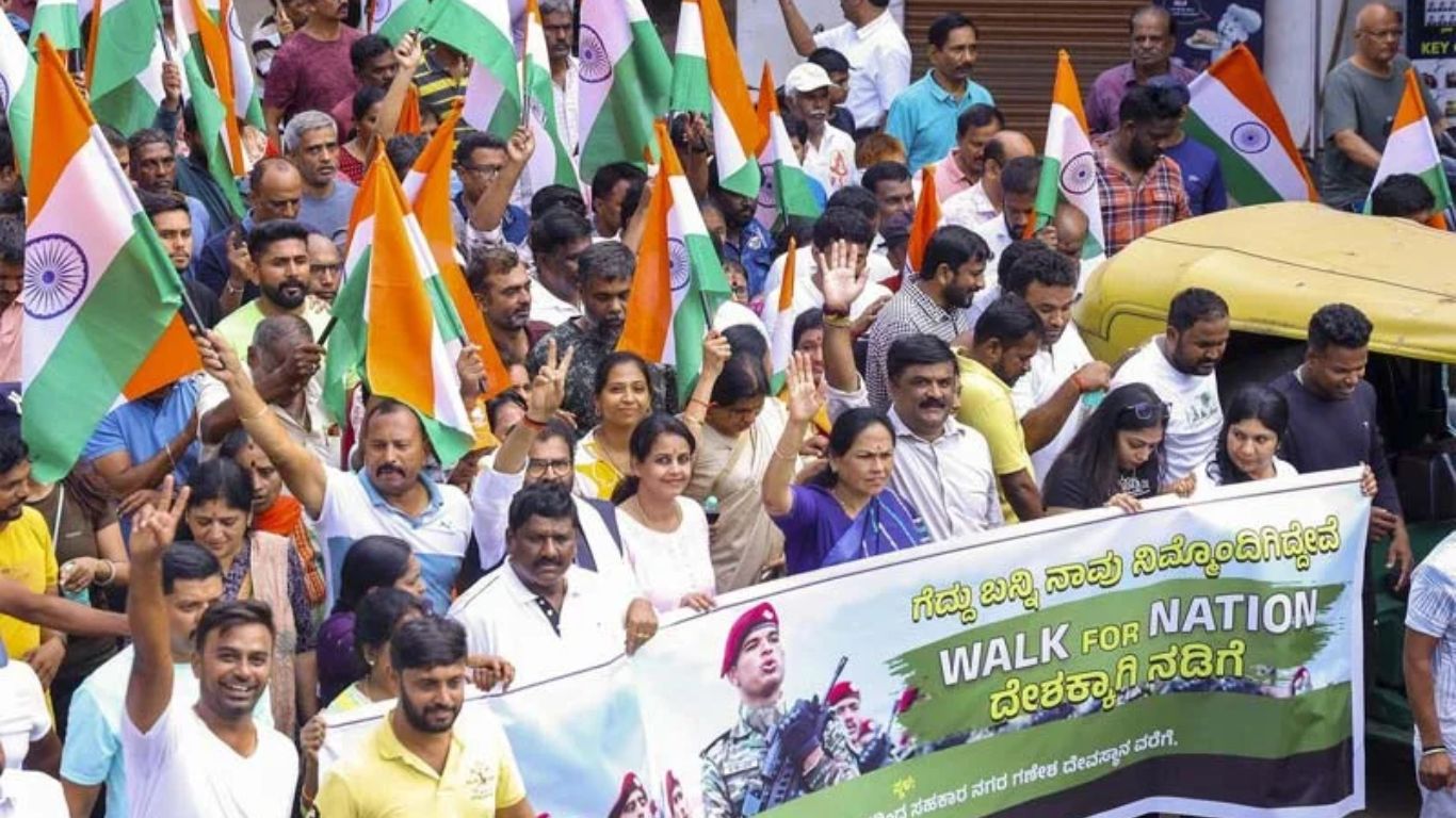 BJP Tiranga Yatra