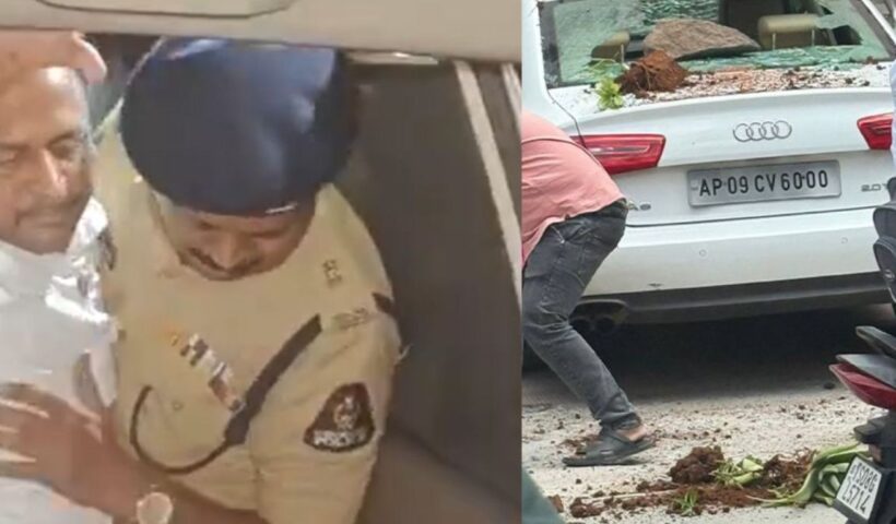 BRS Activist Gelu Srinivas Arrest