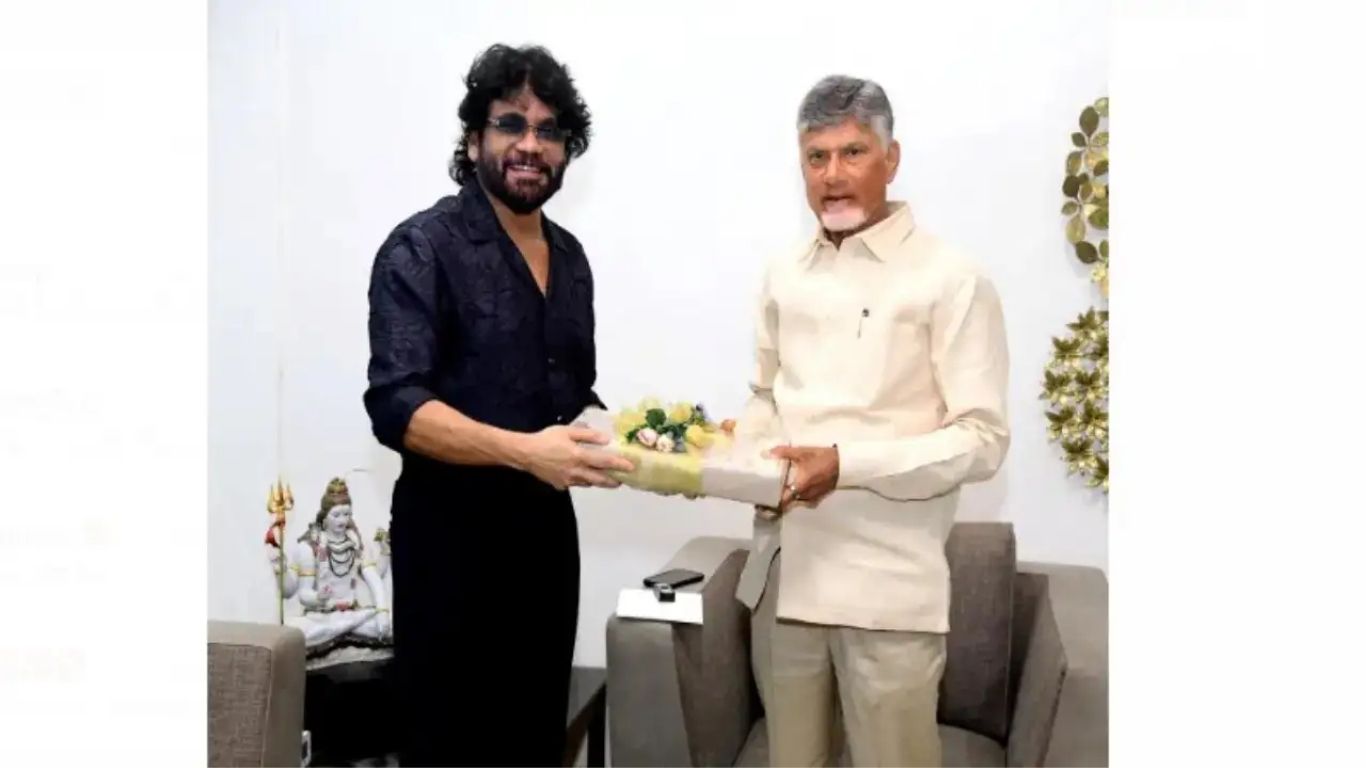 Nagarjuna-CM Chandrababu