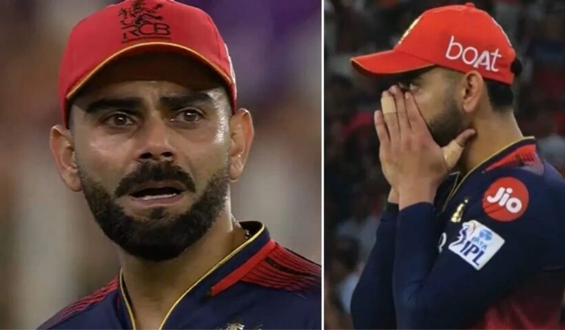 Virat Kohli Crying