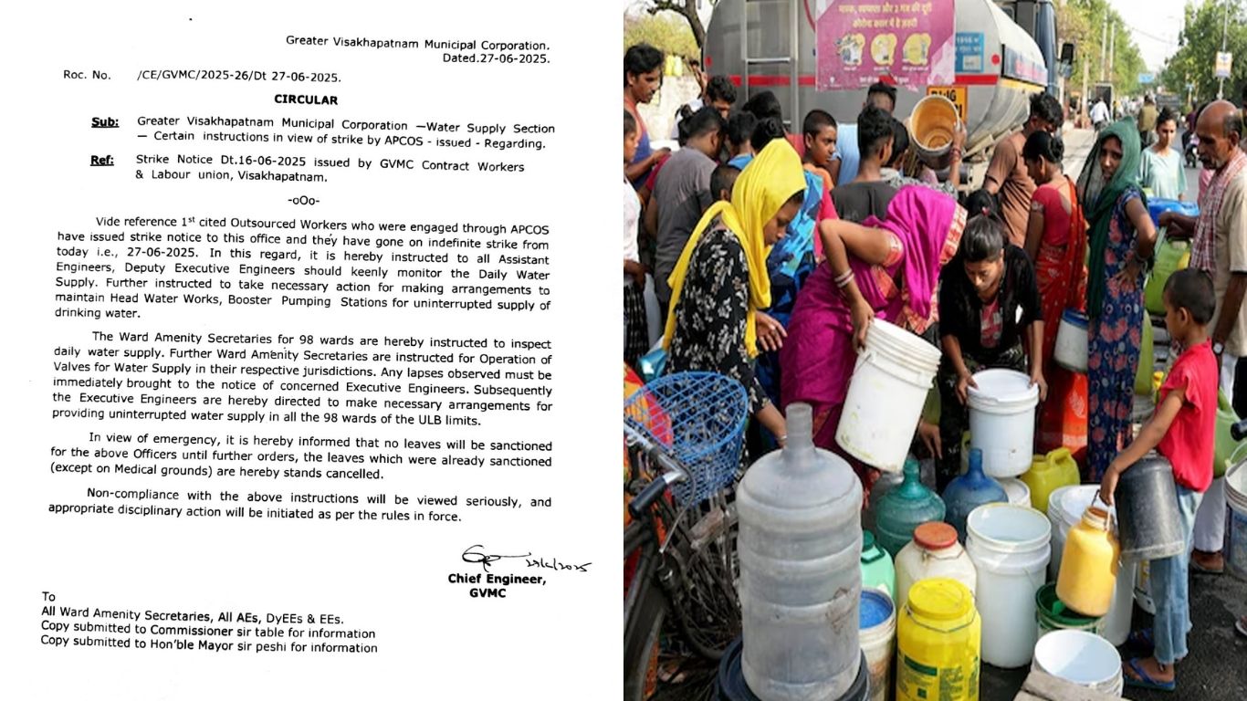 Visakhapatnam Water Emergency