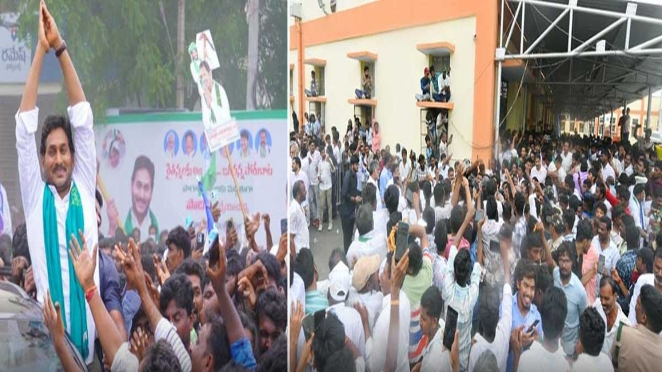 YS Jagan Podili Tour