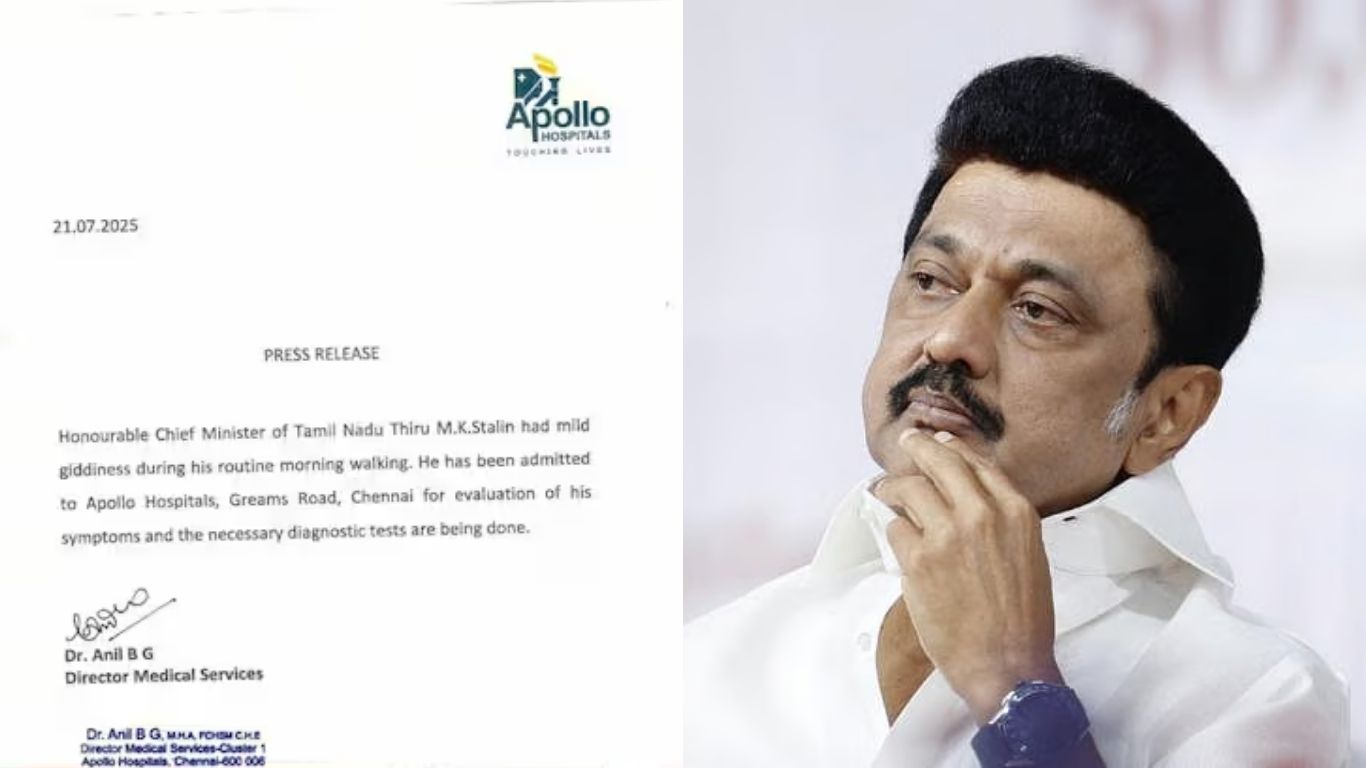 CM Stalin Hospitalised
