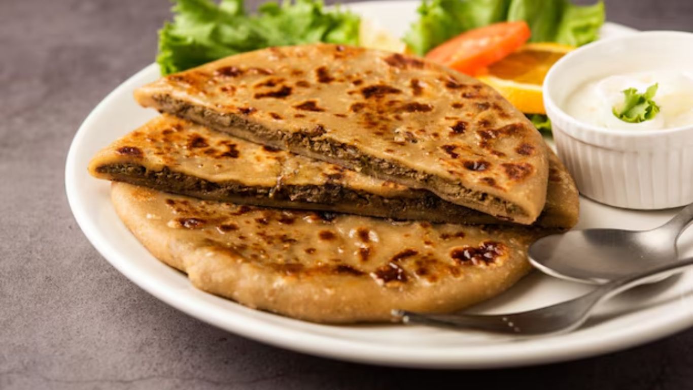 Chicken Keema Paratha