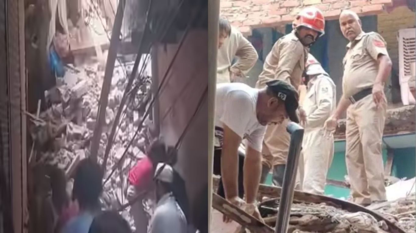 Delhi Building Collapse