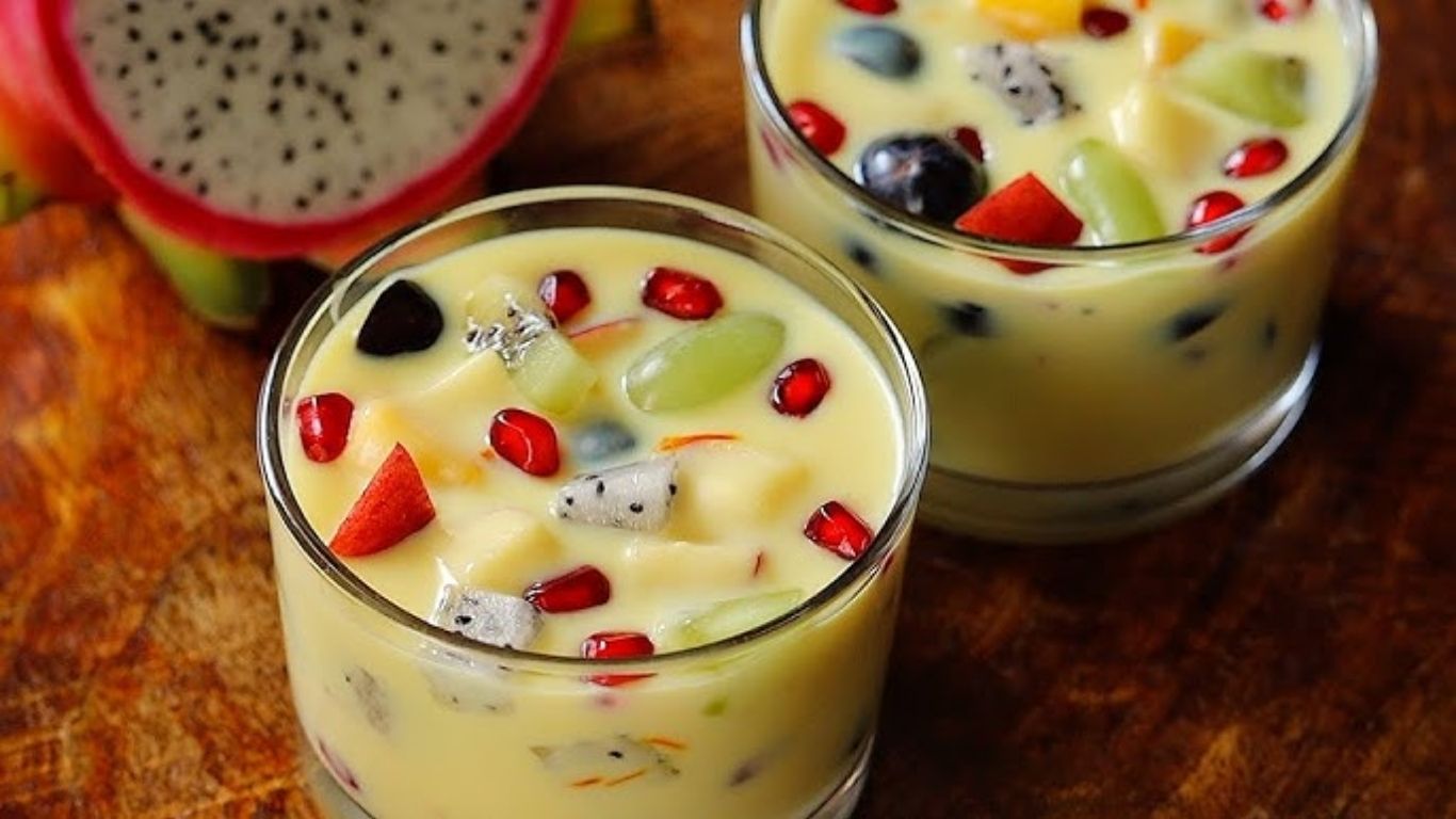 Fruit Custard Recipe