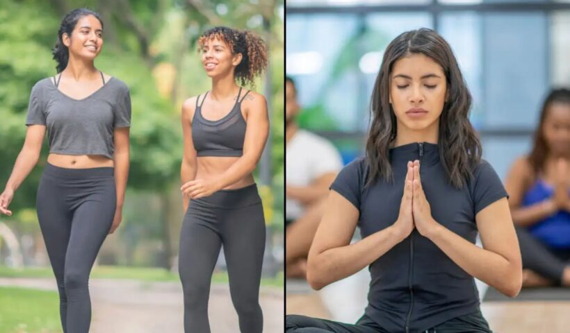 Yoga And Walking