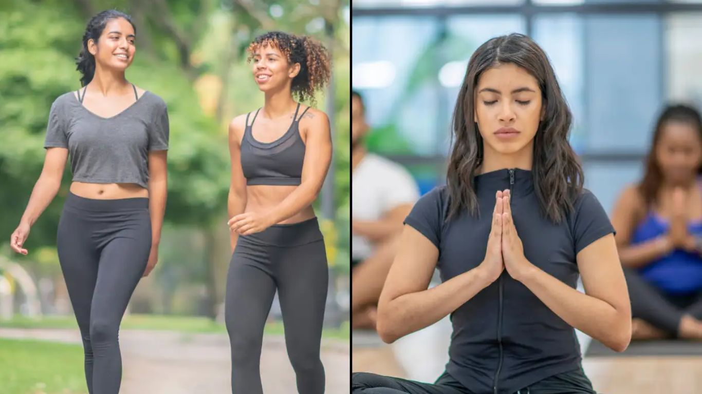 Yoga And Walking