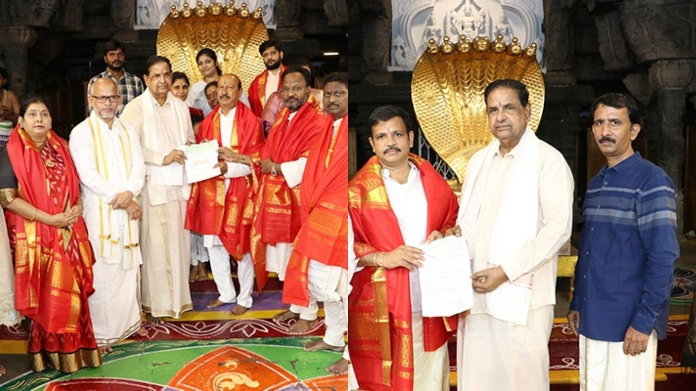 MAJOR DONATIONS TO TTD