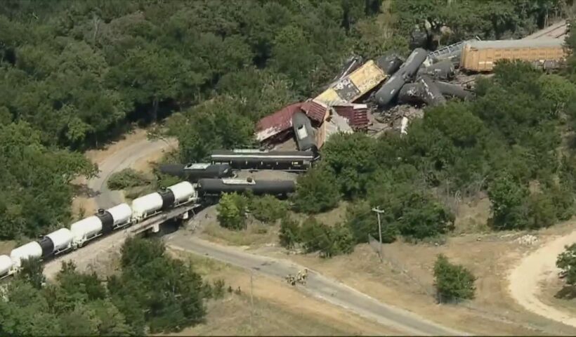 US Train Derail
