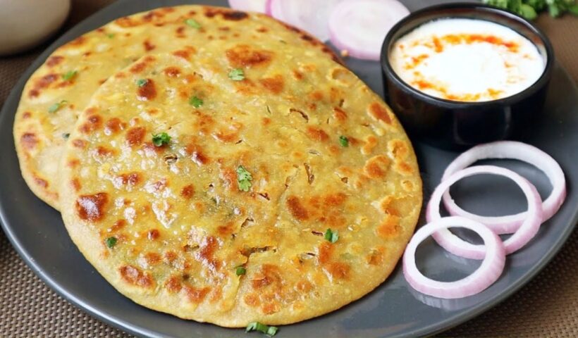aloo pyaz paratha