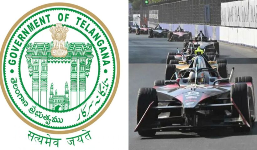 Formula E-Car Race