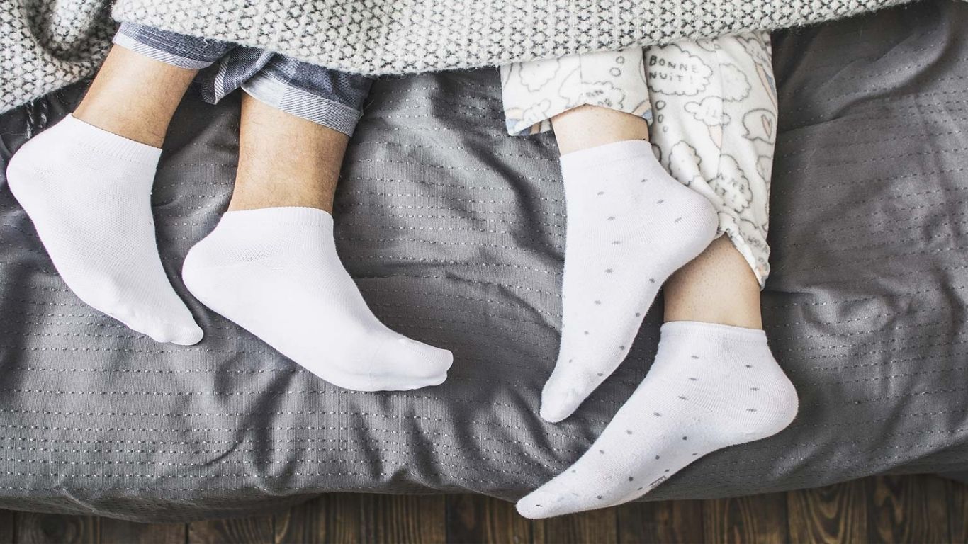 Sleeping with Socks