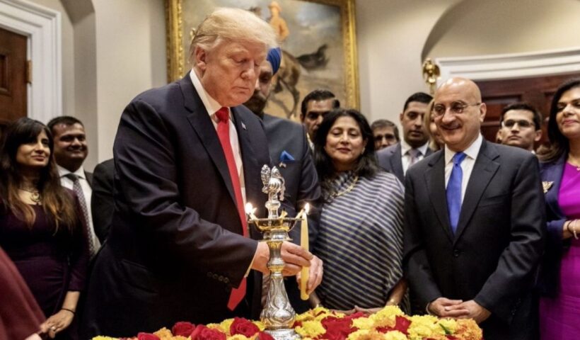 Trump Celebrates Diwali