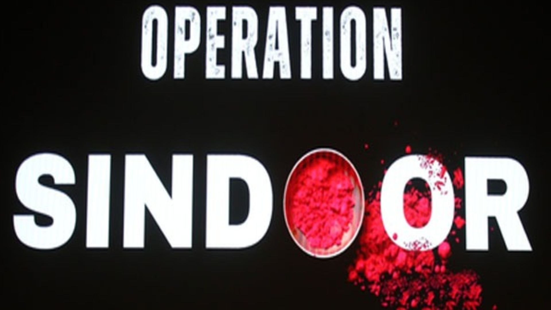 Operation Sindoor: