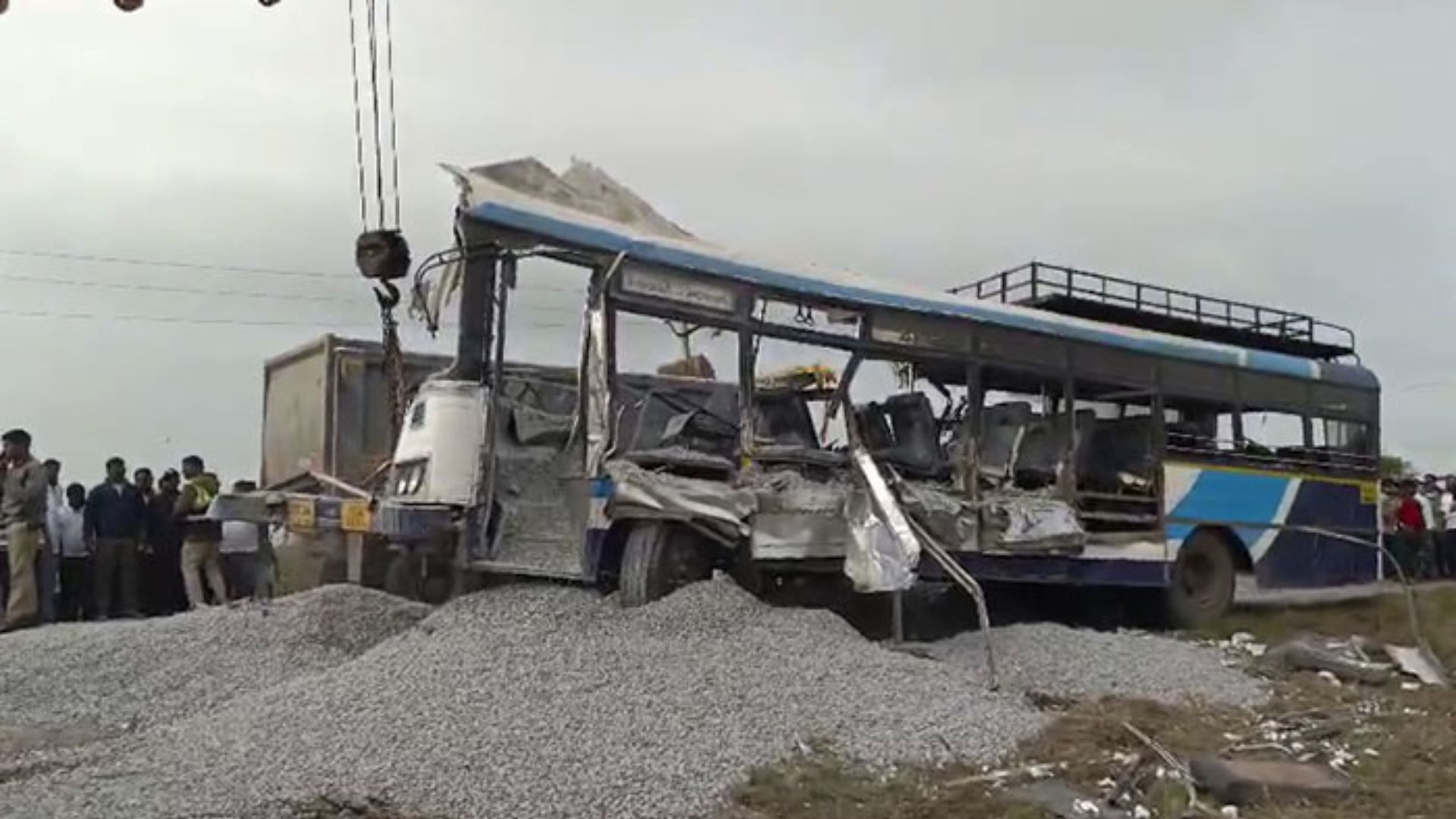 Chevella Bus Accidetnt: