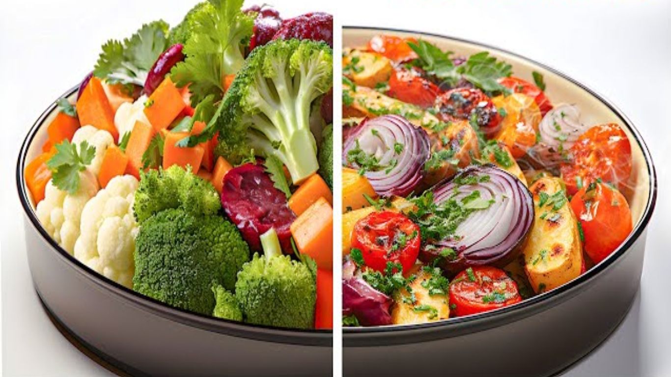Raw vs Cooked Vegetables
