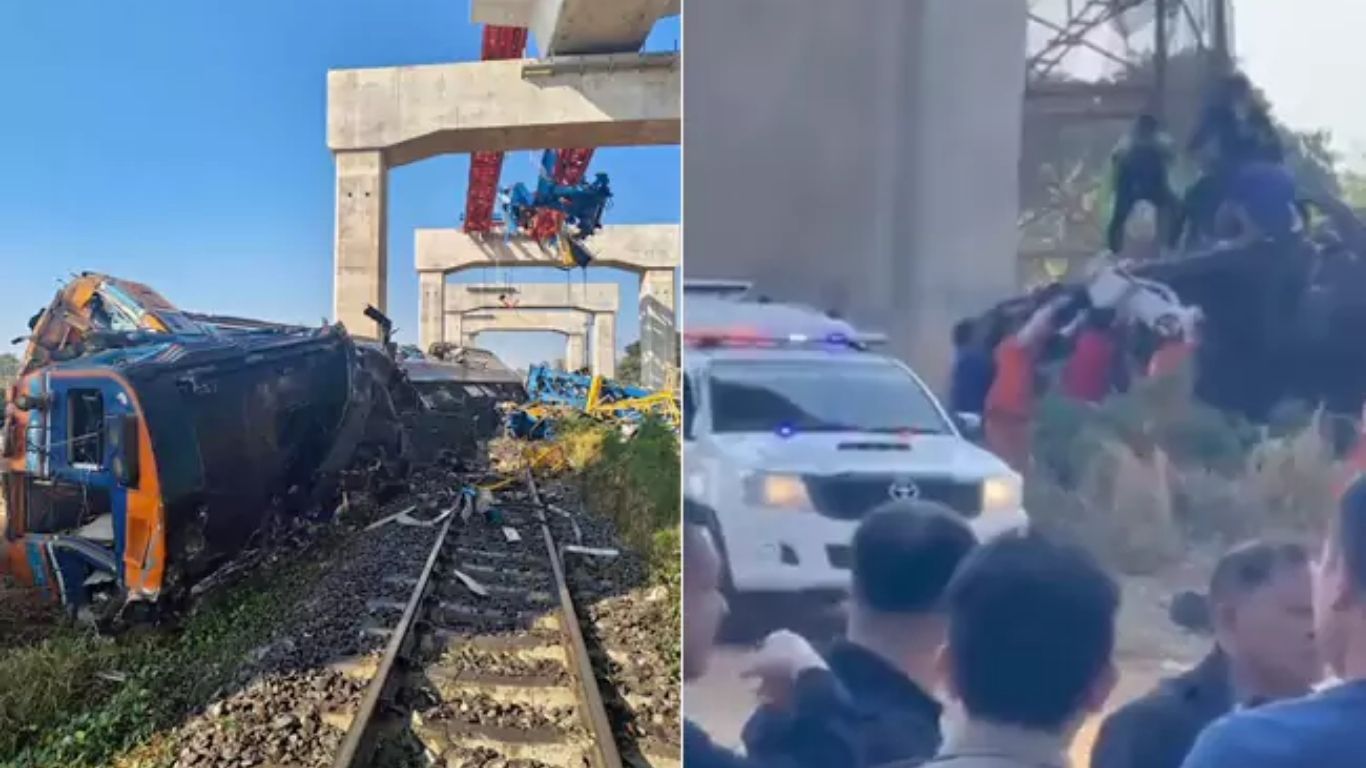 Train Accident in Thailand