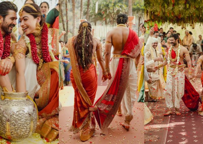 Rashmika Vijay Wedding Look