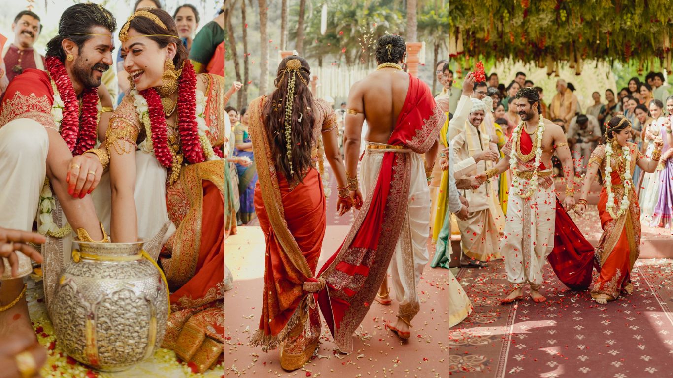 Rashmika Vijay Wedding Look