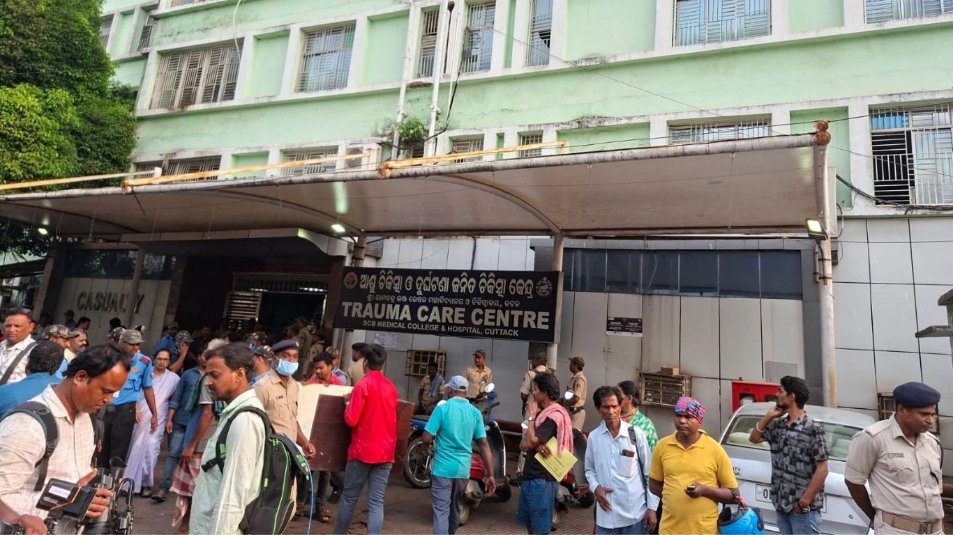 SCB Hospital Fire Accident: