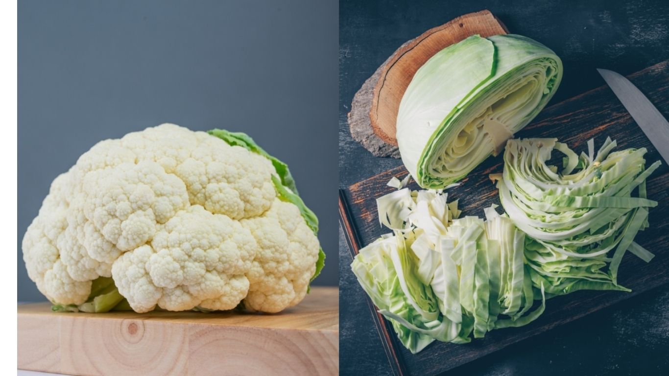 Cabbage And Cauliflower: