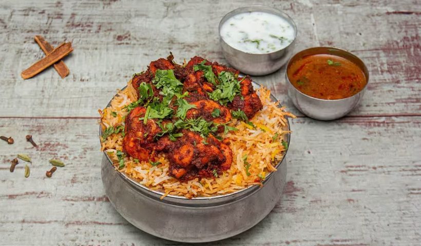 Chicken Fry Piece Biryani