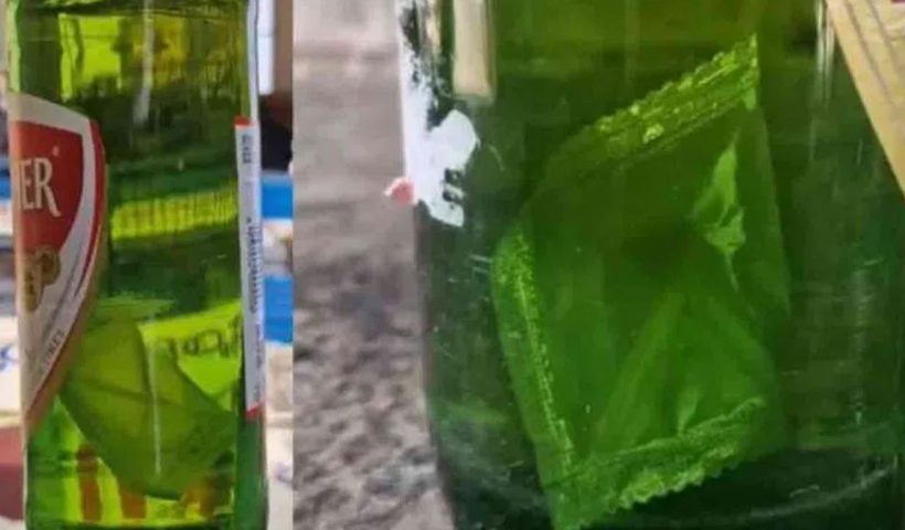 Condom In Beer