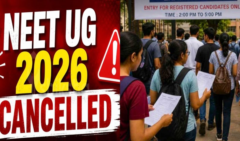 NEET UG 2026 CANCELLED