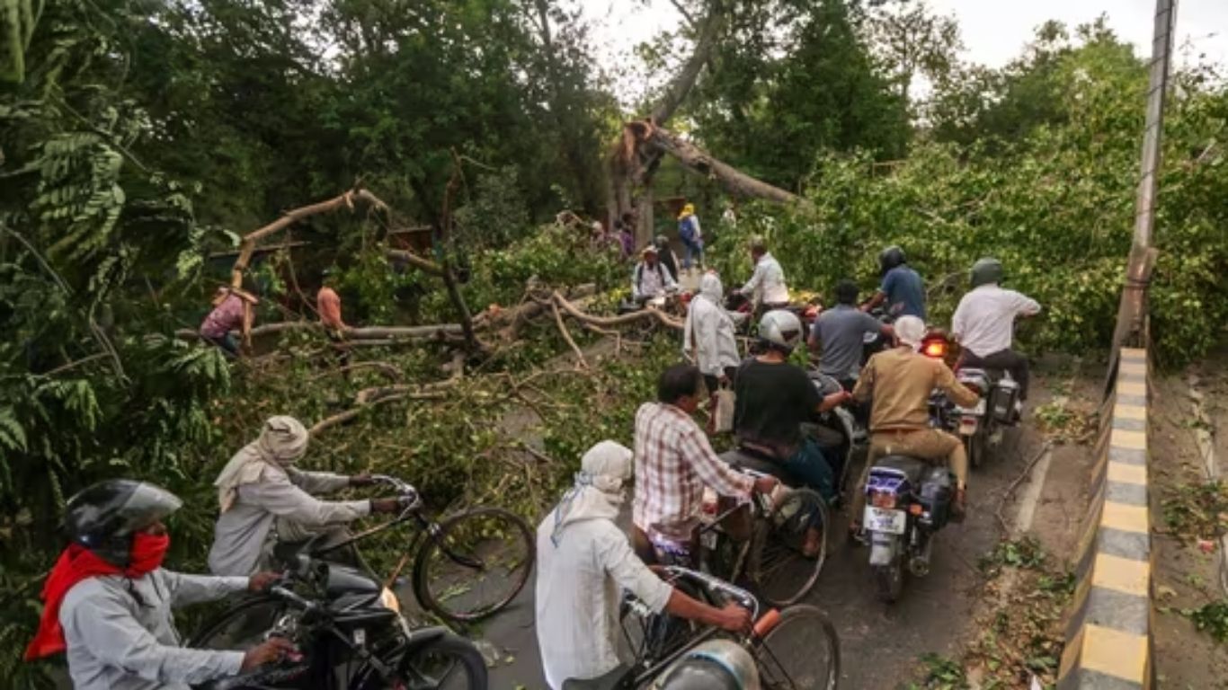 Uttar Pradesh Storm